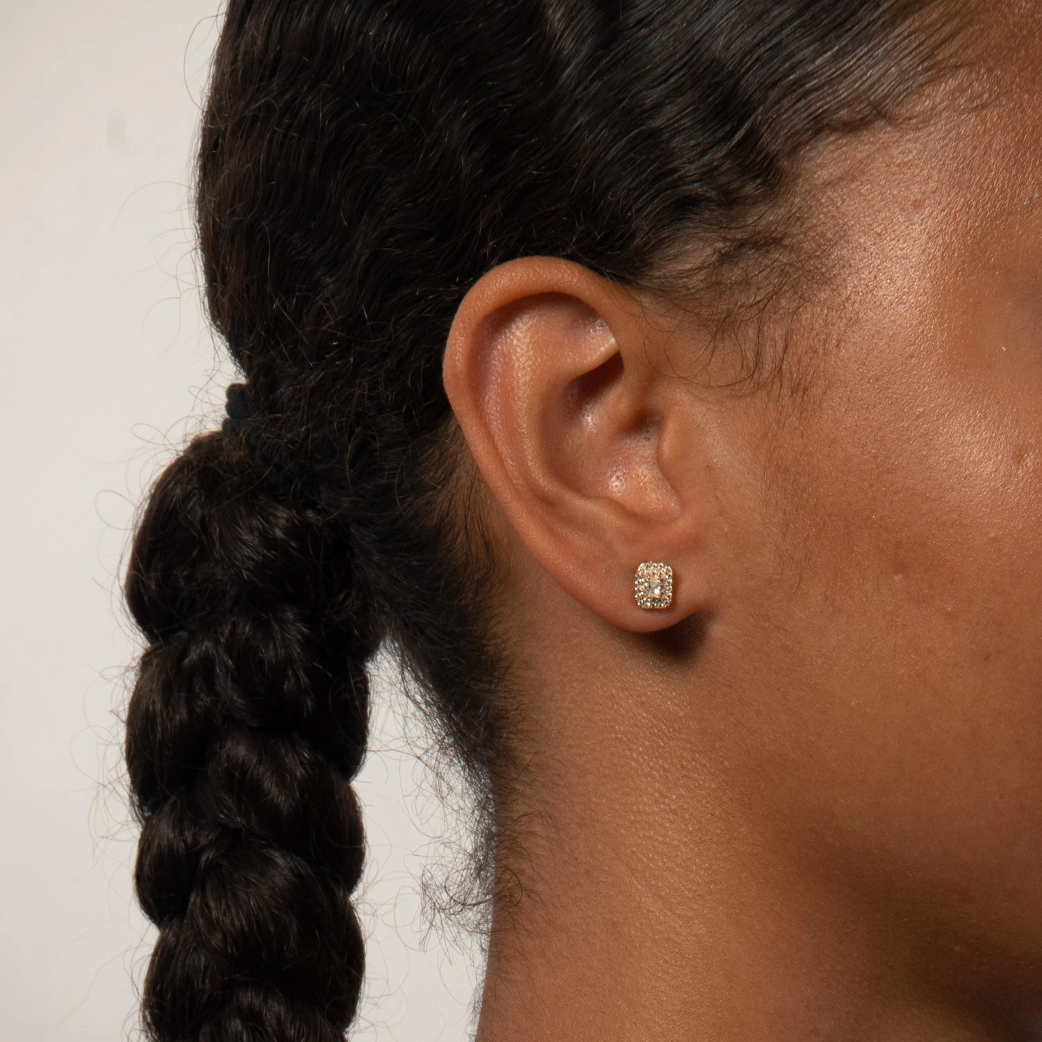 View Jewellery - Queen ørestikker - Forgyldt Sølv 4 View Jewellery - Queen ørestikker - Forgyldt Sølv - Billede 2