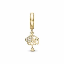 Christina Jewelry & Watches - Tree Of Hearts Charm - Forgyldt Sølv
