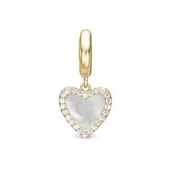 Christina Jewelry & Watches -Romance Charm - Forgyldt 6 Mm.