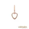 Christina Jewelry & Watches - Heart Charm - Rosaforgyldt Sølv 610-r15 -Gavefest 610 r15 1 0e5d3c6a 3854 485b 9054 3e175b3e7489