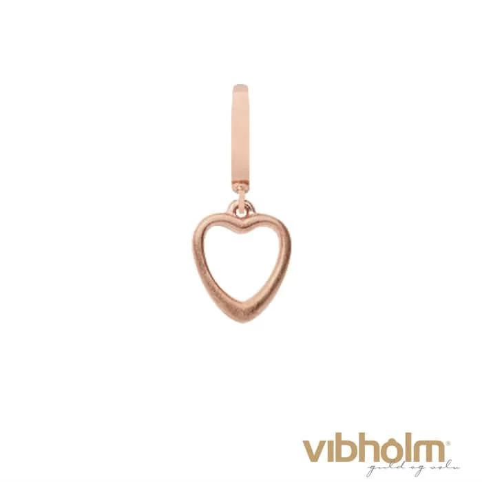 Christina Jewelry & Watches - Heart Charm - Rosaforgyldt Sølv 610-r15 3 Christina Jewelry & Watches - Heart Charm - Rosaforgyldt Sølv 610-r15