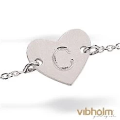 Scrouples - Hjerte Tag Armbånd - 6117