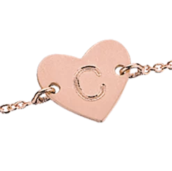 Scrouples - Hjerte Tag Armbånd - 6117RO