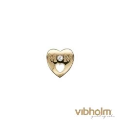 Christina Jewelry & Watches - My Mom Charm - Forgyldt Sølv 623-G100