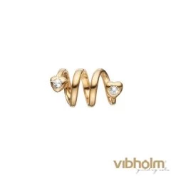 Christina Jewelry & Watches - Topaz Heart Twist Charm - 630-G73