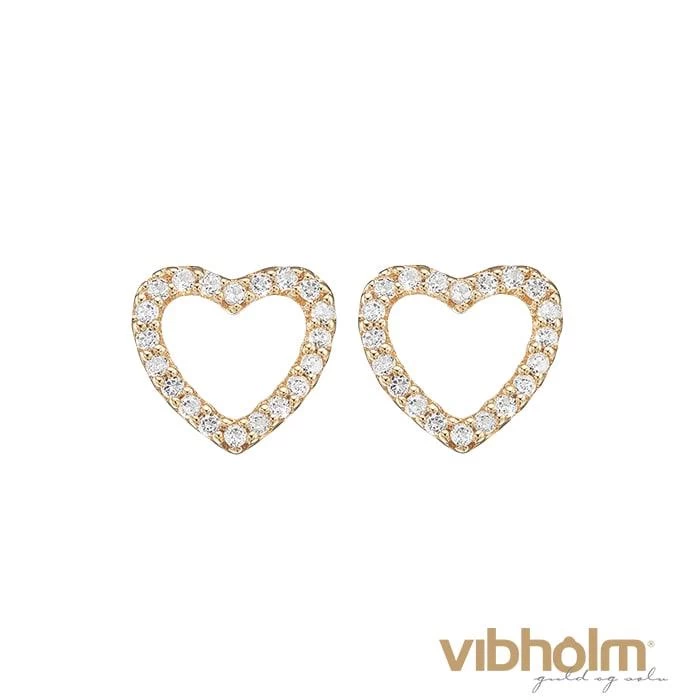 Christina Jewelry & Watches - Topaz Sparkling Hearts Ørestikker - Forgyldt Sølv 671-G46 3 Christina Jewelry & Watches - Topaz Sparkling Hearts Ørestikker - Forgyldt Sølv 671-G46