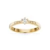 Scrouples - Vida Darling Ring - 8 Kt. Guld Med Diamanter -Gavefest 7823 14 1