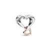 Pandora - Infinity Heart Charm - Rosaforgyldt Sølv -Gavefest 782642C00 1