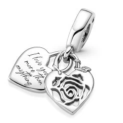 Pandora - Rose Heart "I Love You More..." Charm - 790086C00 -Gavefest 790086C00 2 5852bf23 de3f 48f8 ba94 c803307c2fc7