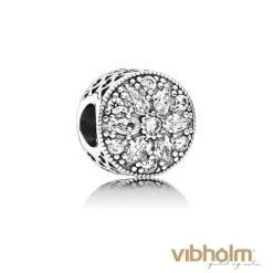Pandora - Radiant Bloom Charm - Sterlingsølv M/zirkonia 791762CZ