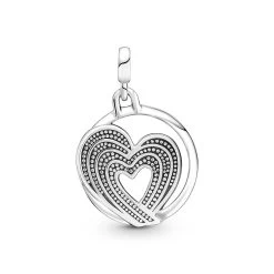 Pandora - Regnbuefarvet Frihedshjerte Charm - 791793C01 -Gavefest 791793C01 2