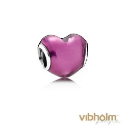 Pandora - Heart Beat Charm - Sterlingsølv 791814EN62