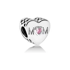 Pandora - Mother Heart Charm - 791881PCZ
