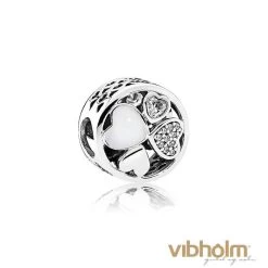 Pandora - Hearts Of Love Charm - Sølv 792143CZ