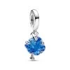 Pandora - Dangle Family Tree Blue Murano Charm - Sølv -Gavefest 792614C01 1