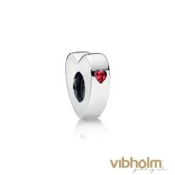 Pandora - Two Hearts Charm - Sterlingsølv 796559CZR