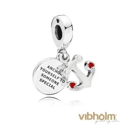 Pandora -Anchor Of Love Charm - Sølv 797208ENMX