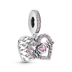 Pandora - Heart & Mum Charm - 799402C01