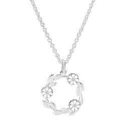 Lund Copenhagen - Krans Marguerit Halskæde - Sølv