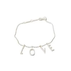 DESIGN LETTERS - Love Armbånd - 90501000SILVER