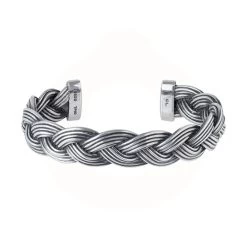 Ole Lynggaard Copenhagen - Michel Herre Armring - Oxyderet Sterlingsølv A3051-301