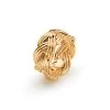 Ole Lynggaard Copenhagen -Braided Ring Stor - 18 Kt. Guld -Gavefest A3055 401 1