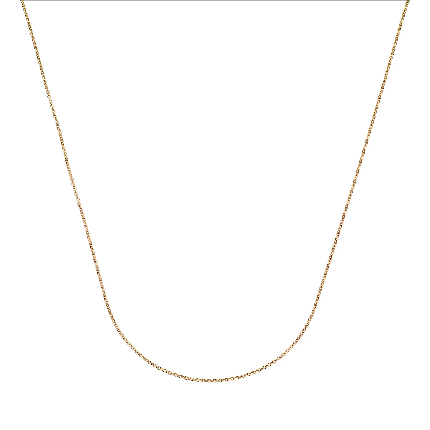 Standard Kæde - Anker Rund 0,40 Mm - 8 Kt. Guld 3 Standard Kæde - Anker Rund 0,40 Mm - 8 Kt. Guld