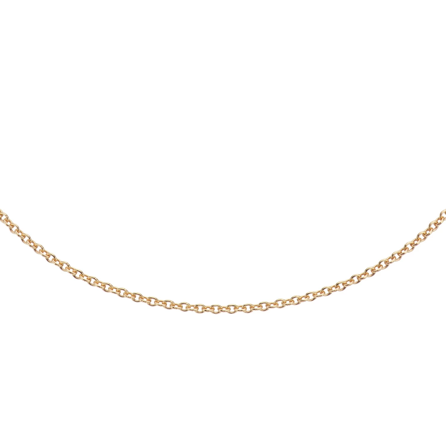 Standard Kæde - Anker Rund 0,40 Mm - 8 Kt. Guld 4 Standard Kæde - Anker Rund 0,40 Mm - 8 Kt. Guld - Billede 2