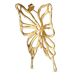 Jane Kønig - Big Butterfly ørering - Forgyldt Sølv 6 Jane Kønig - Big Butterfly ørering - Forgyldt Sølv -Gavefest BBE HS23 G 2