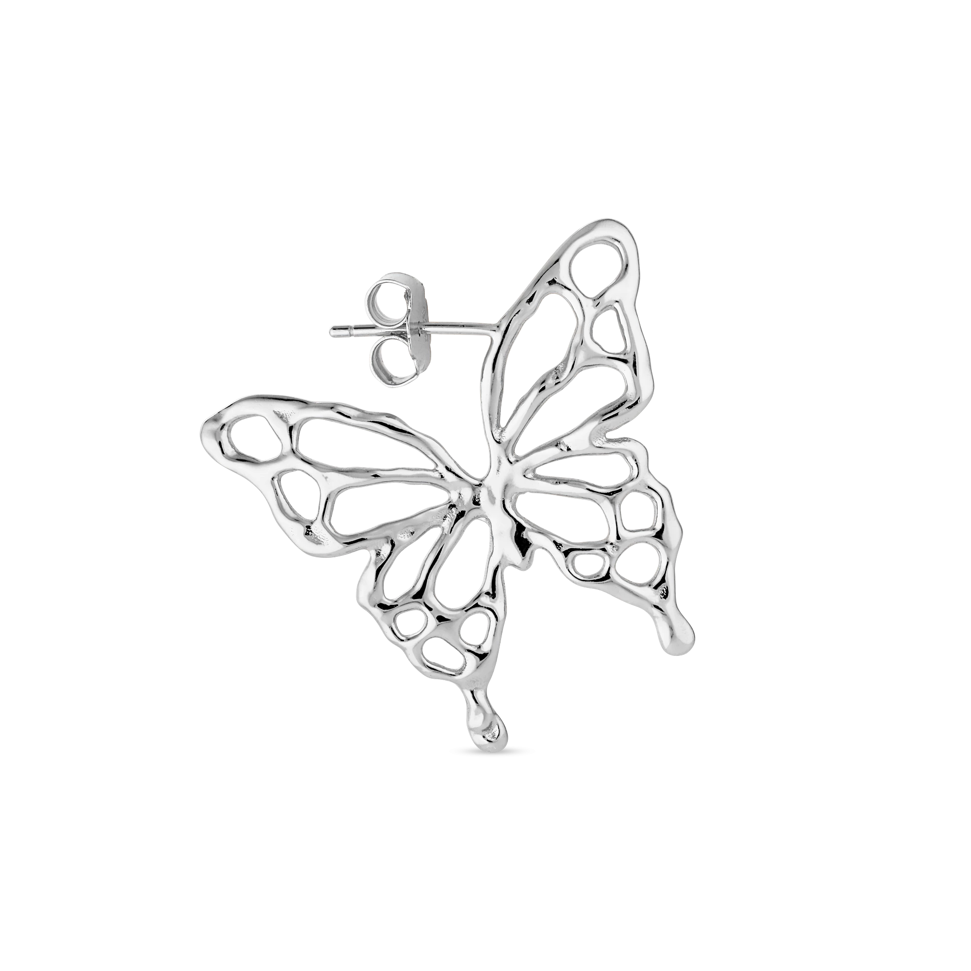 Jane Kønig - Butterfly ørering - Sølv 3 Jane Kønig - Butterfly ørering - Sølv