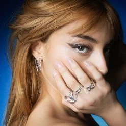 Jane Kønig - Butterfly ørering - Sølv 10 Jane Kønig - Butterfly ørering - Sølv -Gavefest BE HS23 S 4