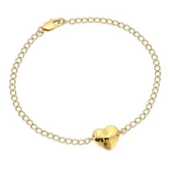 Jane Kønig - Bruised Heart Armbånd - Forgyldt -Gavefest BHB SS23 G 2