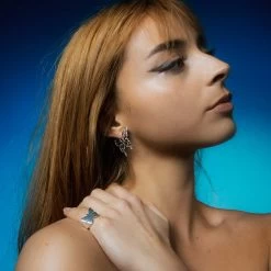 Jane Kønig - Butterfly Signet Ring - Sølv -Gavefest BSR HS23 S 4