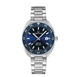 Certina - DS-2 Powermatic Blå, 42mm - Stål