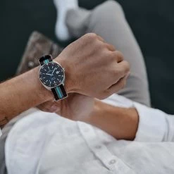 Certina - DS-2 Powermatic Blå/sort Special Edition - Titanium -Gavefest C0246074805110 6