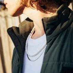 Vibholm Men - Flad Panser Halskæde - Stål 5 Vibholm Men - Flad Panser Halskæde - Stål -Gavefest CAT 0330 3