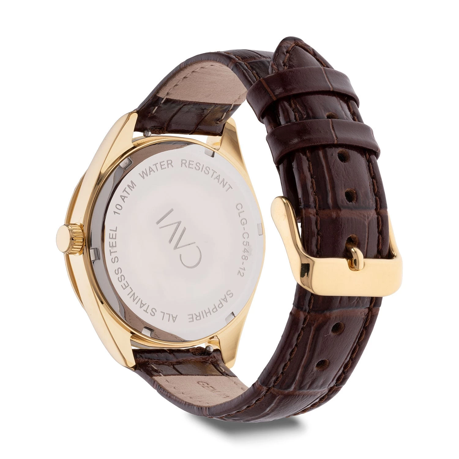 CAVI Watches- Izar Ur - Forgyldt Stål 5 CAVI Watches- Izar Ur - Forgyldt Stål - Billede 3