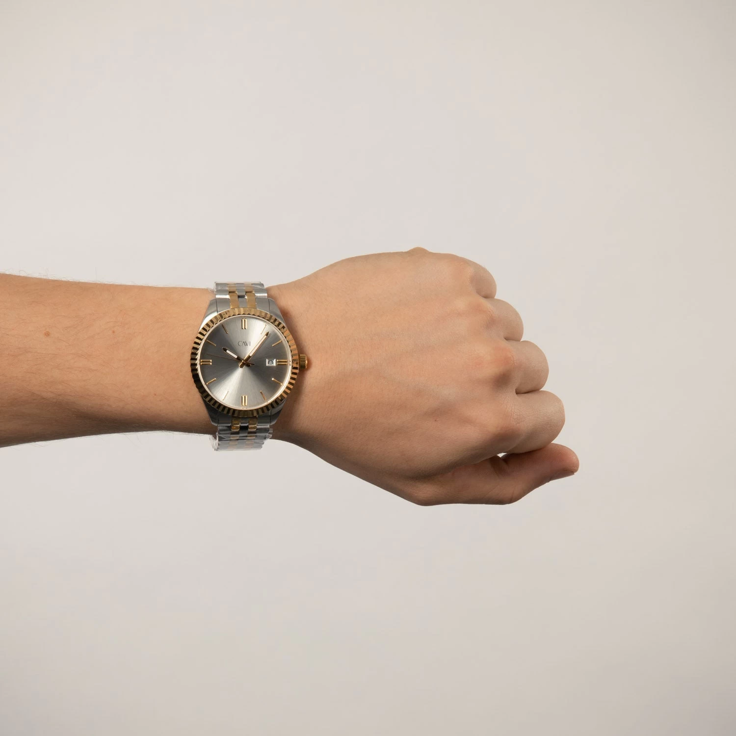 CAVI Watches - Scutum Ur - Bicolor 4 CAVI Watches - Scutum Ur - Bicolor - Billede 2