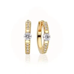 Sif Jakobs - Ellera Uno Medio øreringe - E12119-CZ-SG