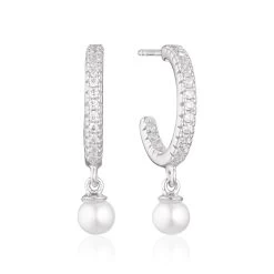 Sif Jakobs - Ellera Perla Creoler - E12280-CZ-SS