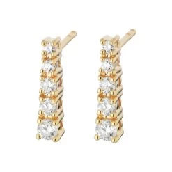 Diamond By Vibholm - Ørestikker, 0,40 Ct. W/si - 14 Kt. Guld