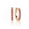 Sif Jakobs - Ellera øreringe - Forgyldt Sølv E2859-RED(YG) -Gavefest E2859 RED YG 1 1c3735f8 6767 4252 9a2c 12dba7fdc0a0