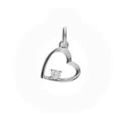 Vibholm SØLV - Hjerte Vedhæng - J83784