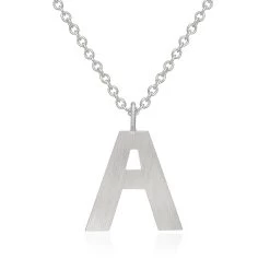 Dulong - Letter Vedhæng - Sølv