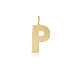 Dulong Fine Jewelry - Letter Vedhæng, P - 18 Karat Guld