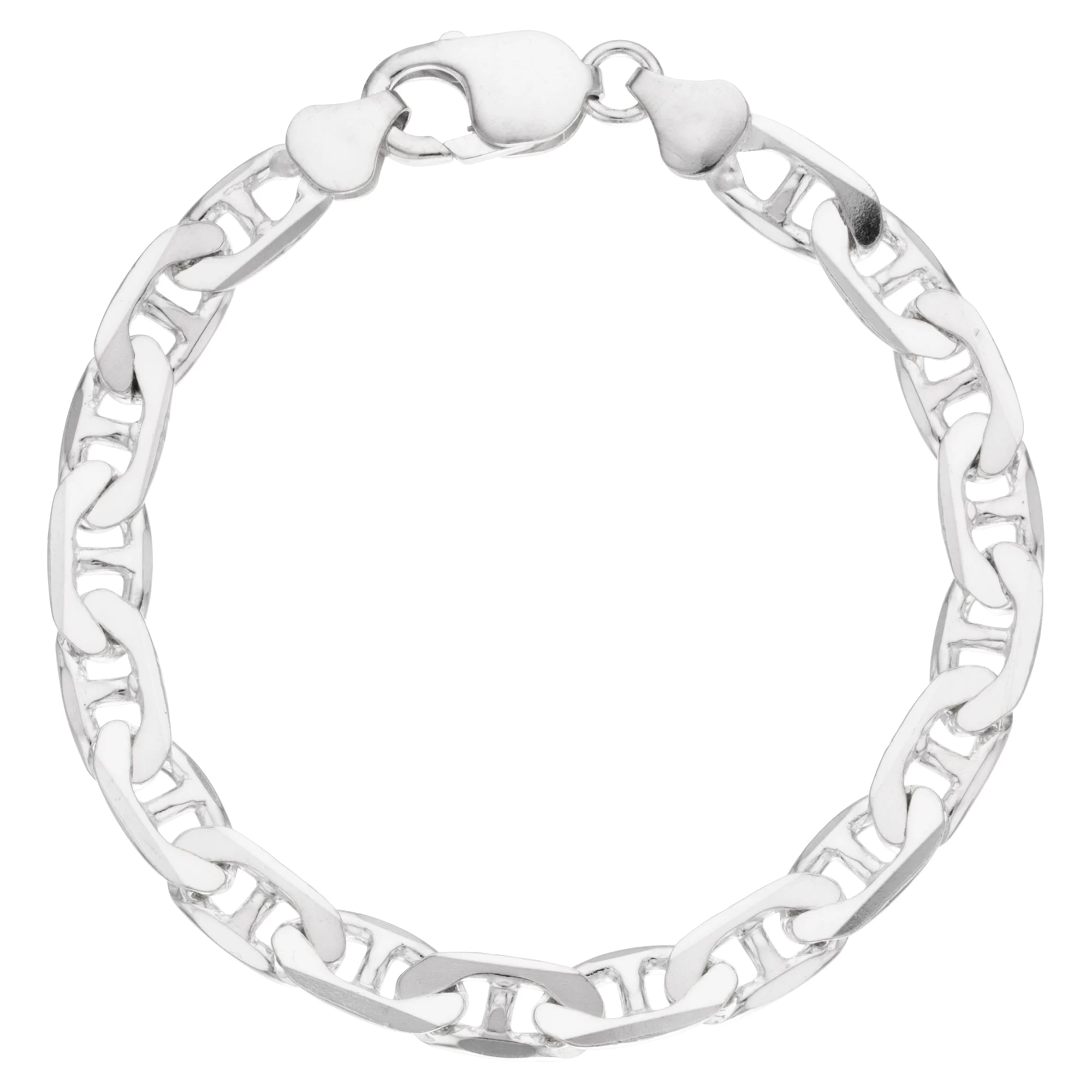 Vibholm SØLV - Fladt Panserarmbånd Med Stav - MAFB-200-6S 3 Vibholm SØLV - Fladt Panserarmbånd Med Stav - MAFB-200-6S