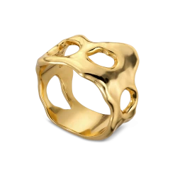 Jane Kønig - Butterfly Medium Ring - Forgyldt Sølv 7 Jane Kønig - Butterfly Medium Ring - Forgyldt Sølv -Gavefest MBR HS23 G 3