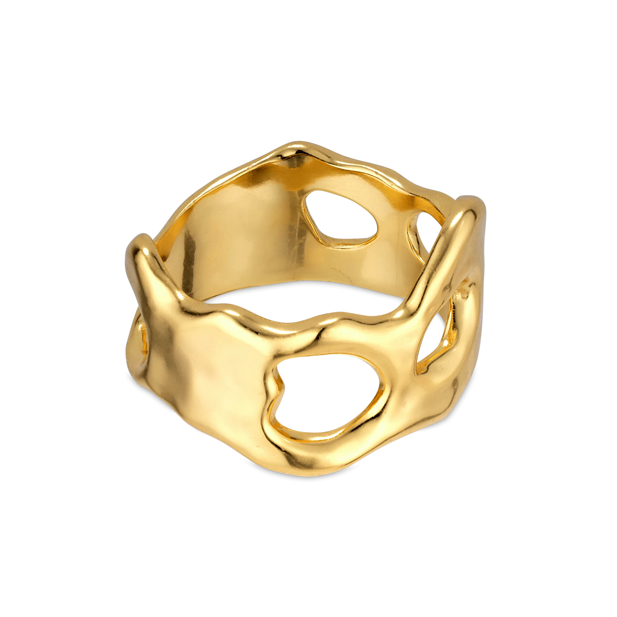 Jane Kønig - Butterfly Medium Ring - Forgyldt Sølv 4 Jane Kønig - Butterfly Medium Ring - Forgyldt Sølv - Billede 2