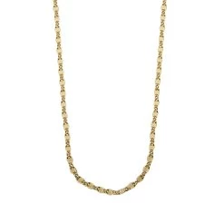 Jeberg Jewellery - Noah Mens Halskæde - Forgyldt Sølv