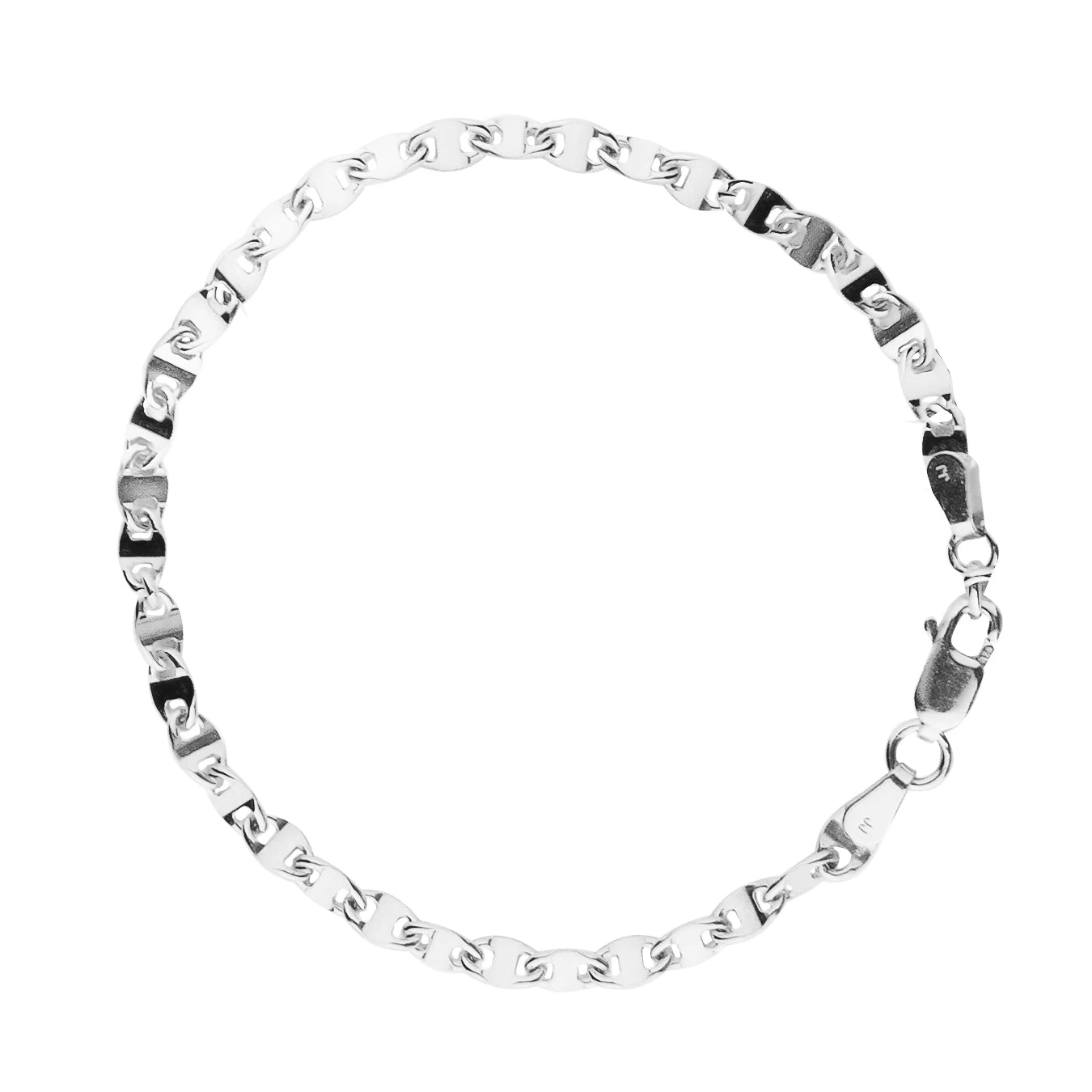 Jeberg Mens - Milo Armbånd - Sølv 3 Jeberg Mens - Milo Armbånd - Sølv